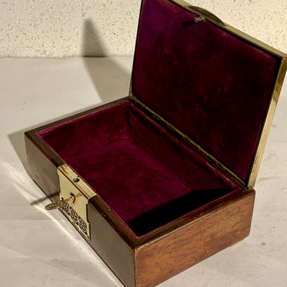 Antique Erhard &amp; Söhne Art Nouveau jewelry box from the early 1900s.