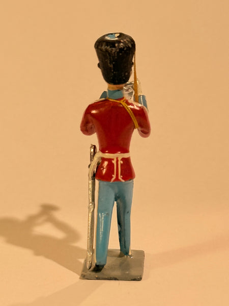Brigadier Royal Lifeguards tin soldier musician. Trumpet.