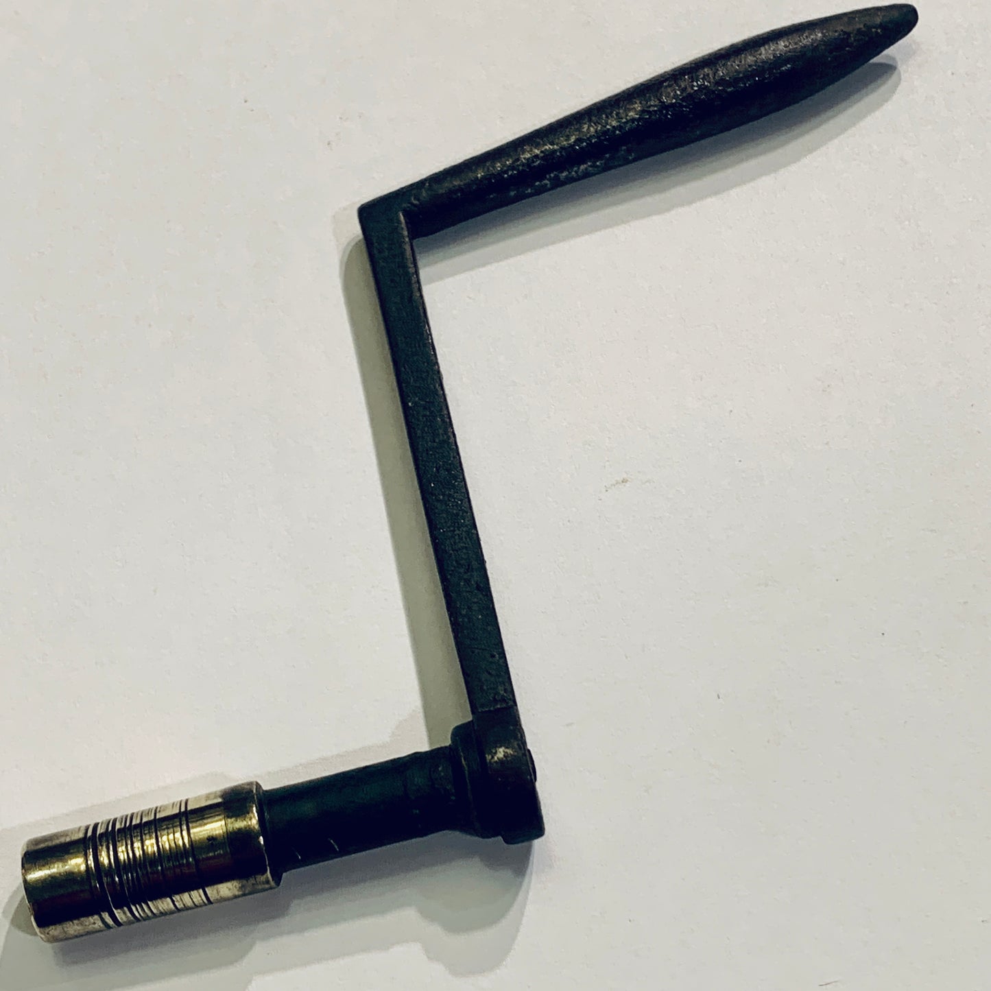 Antik ur optrækker, fra 1800 tallet