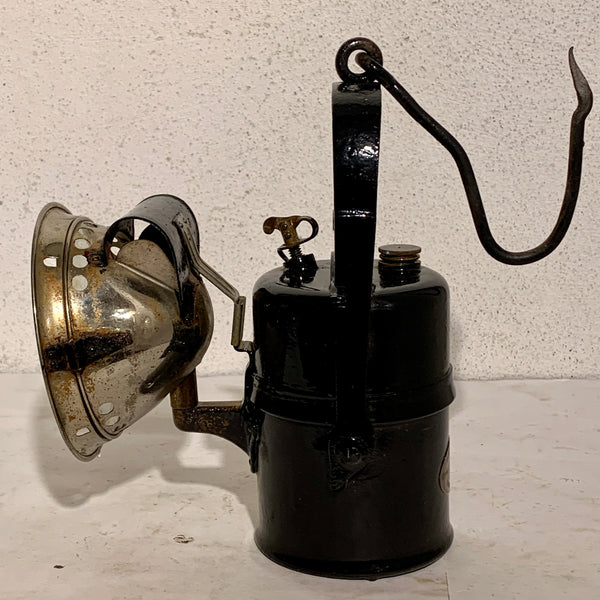 Antik  Lux Acetylen Mine Lampe, nr. 905A. Sverige. Fra start 1900 tallet.