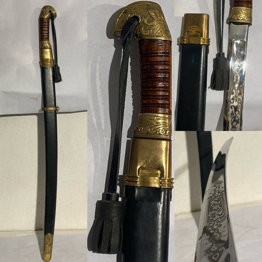 Sjælden russisk Kosak Shashka sabel, med diplomatisk proveniens