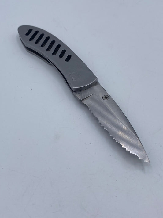 Herbertz foldekniv i rustfrit stål, model Nr. 1691. Tyskland. 20. Årh