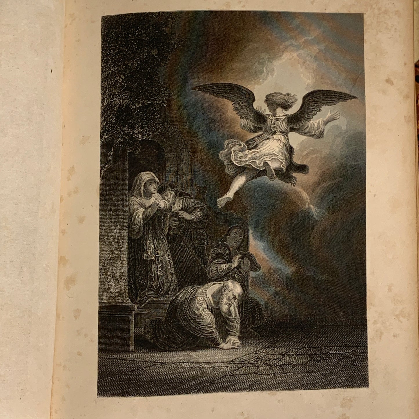 Biblen, Chr. H. Kalkar. Fra 1847. Det gamle testamente m.m.