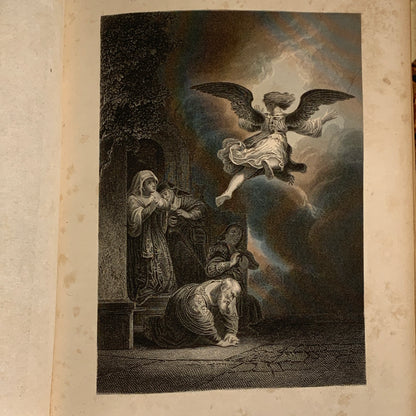 Biblen, Chr. H. Kalkar. Fra 1847. Det gamle testamente m.m.