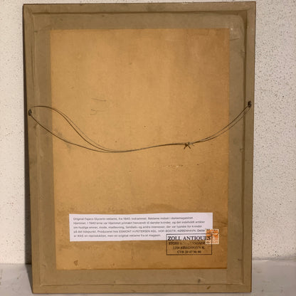 Original Fajaco Glycerin reklame, fra 1940. Indrammet.