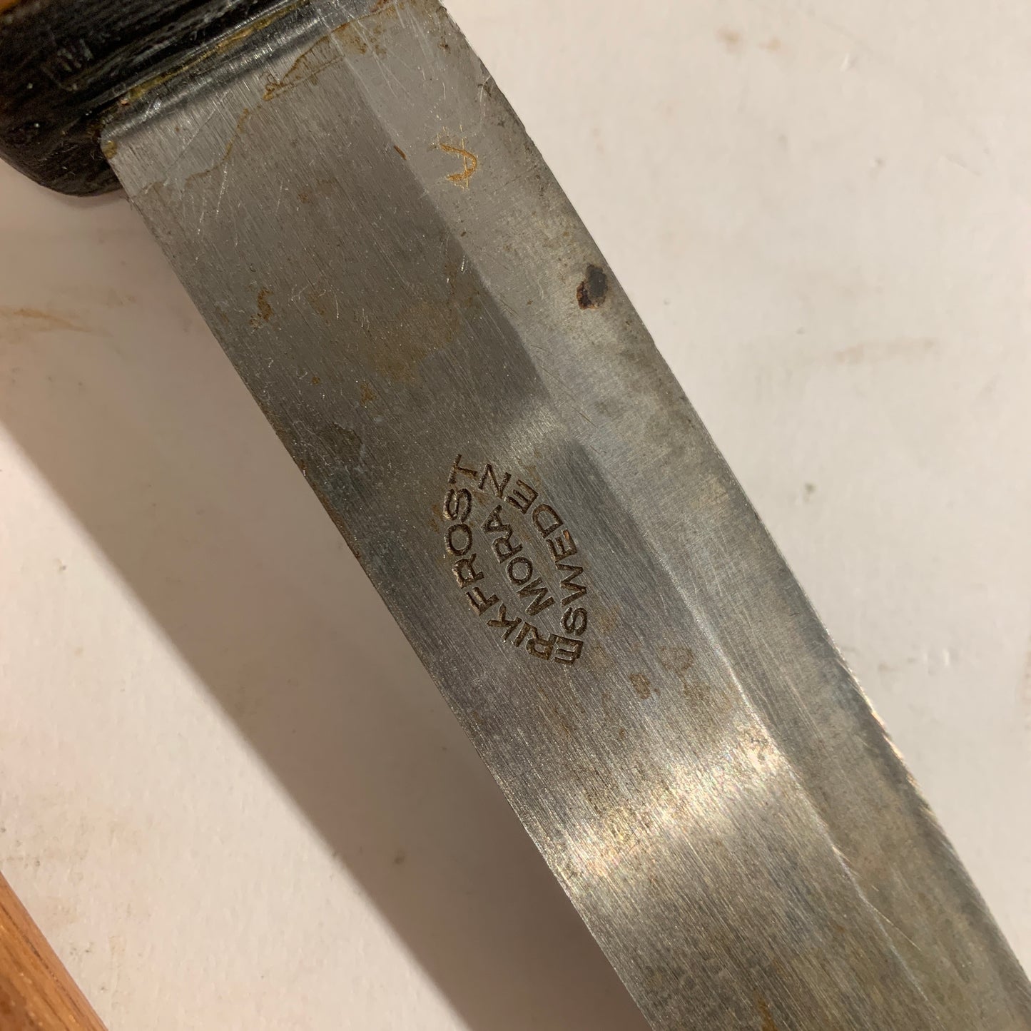 Antik færøsk grindekniv. Fra start 1900 tallet.