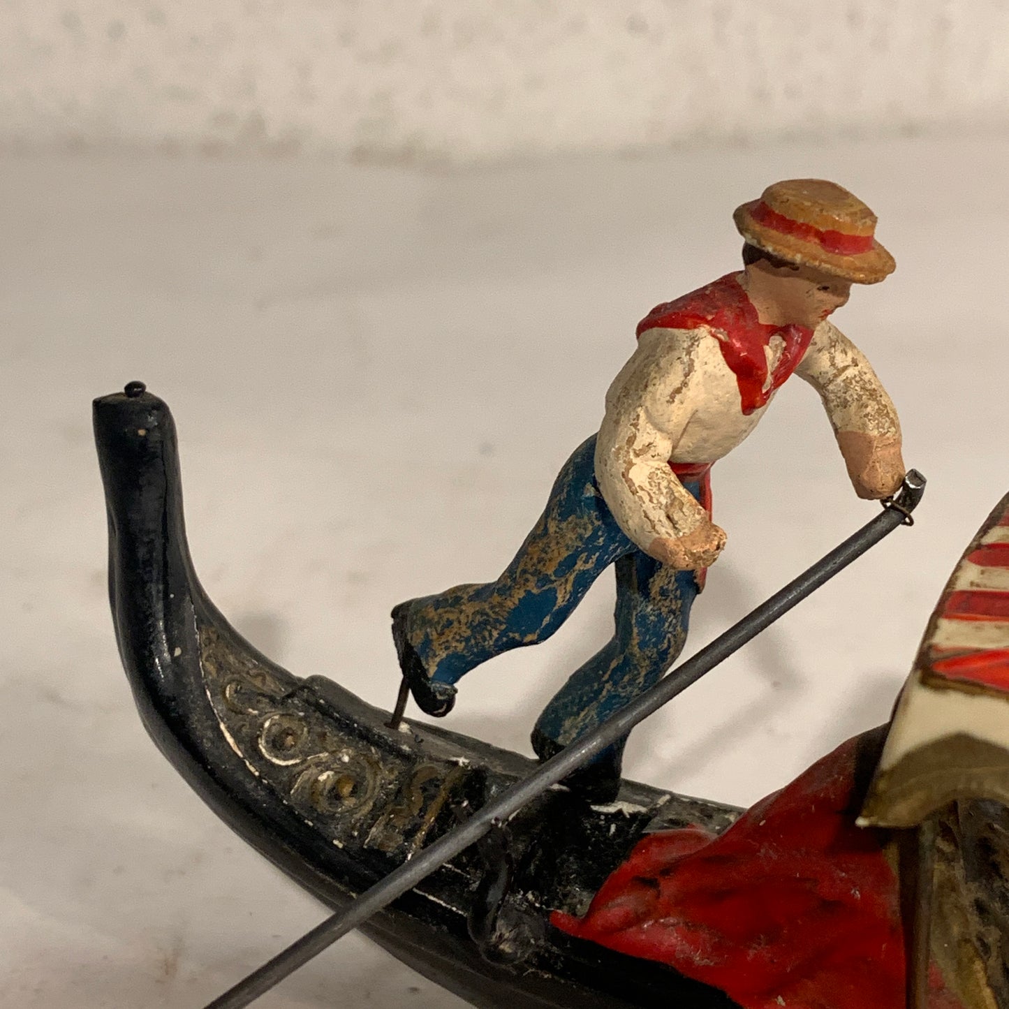 Vintage Venetian gondola.