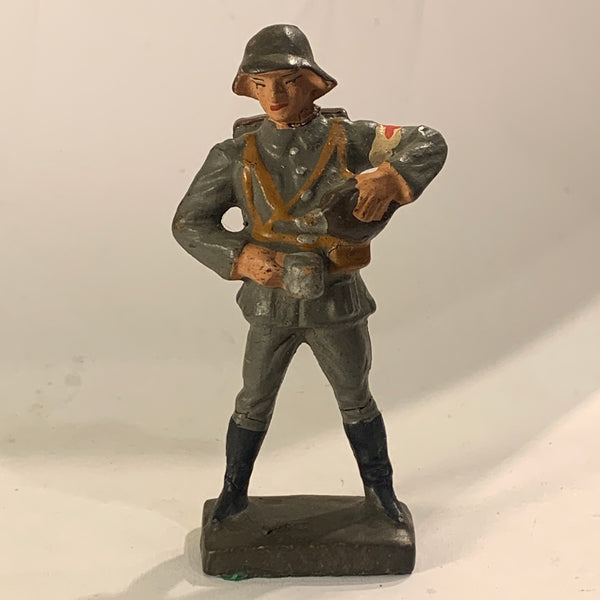 Lineol Dansk soldat, samarit, fra 1930érne.