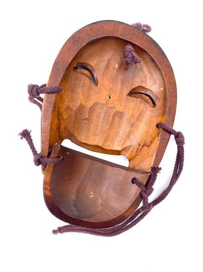 Koreansk Yangban Hahoetal-maske. Træ. 20. årh