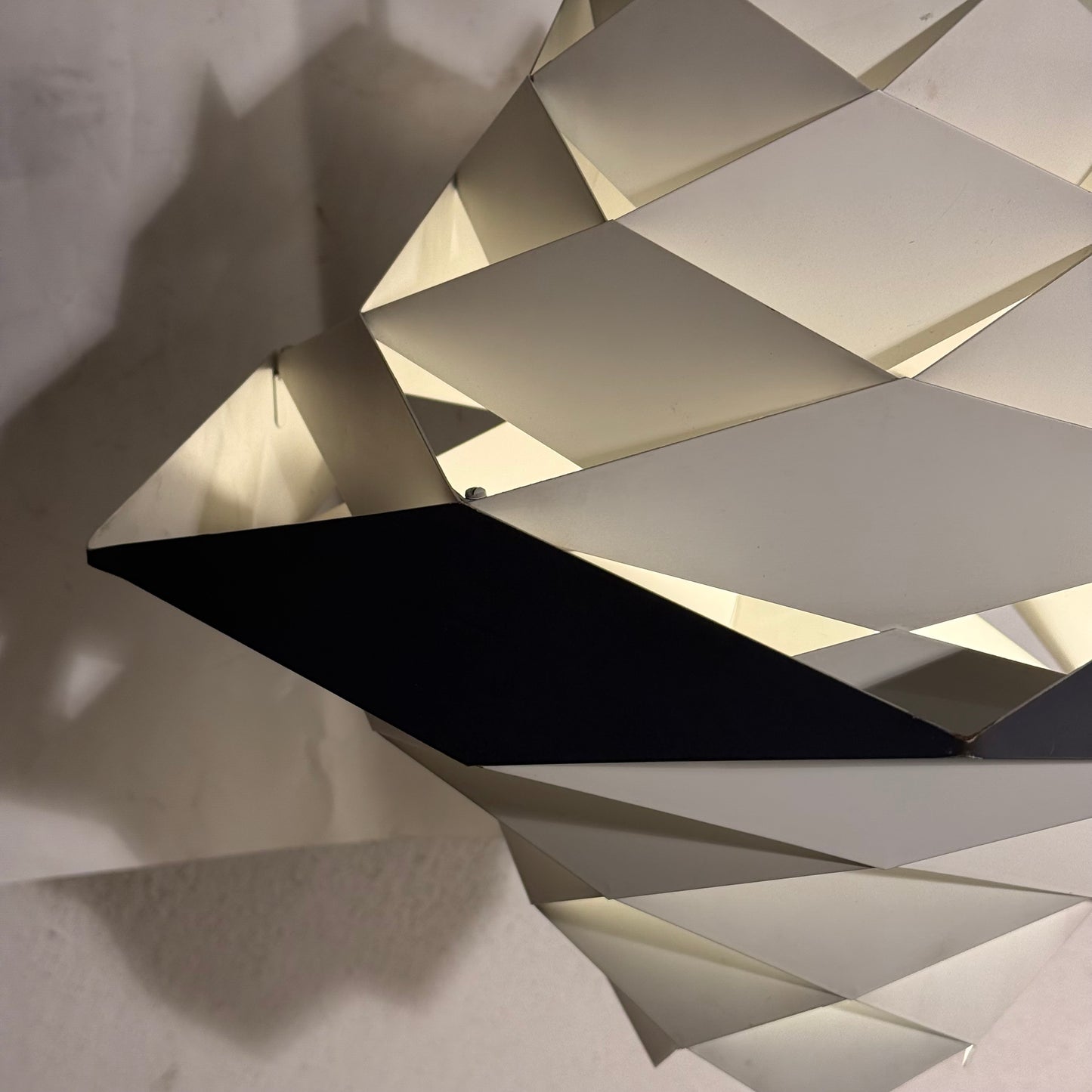 Preben Dal, Symfoni ceiling lamp for H.Følsgaard. From the 1960s.