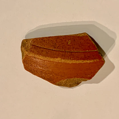 Oldsag. Romersk Samiansk potteskår, fra d.3.Årh