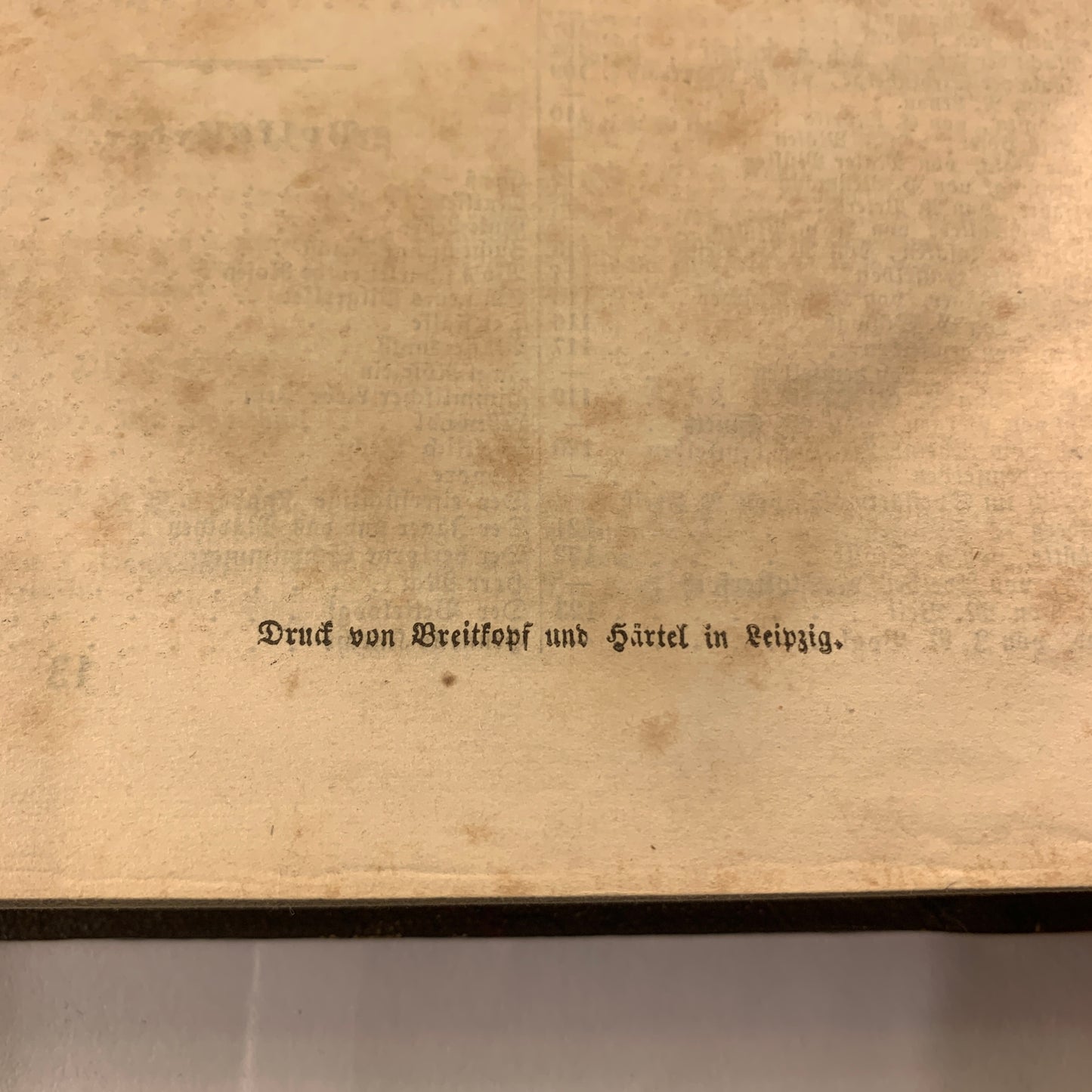 Poetischer Hausschatz, tysk bog, fra midt 1800 tallet.