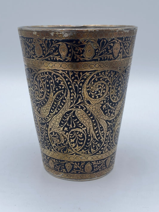 Indisk lassi-bæger, Punjab Britisk Indien. Fra 1909
