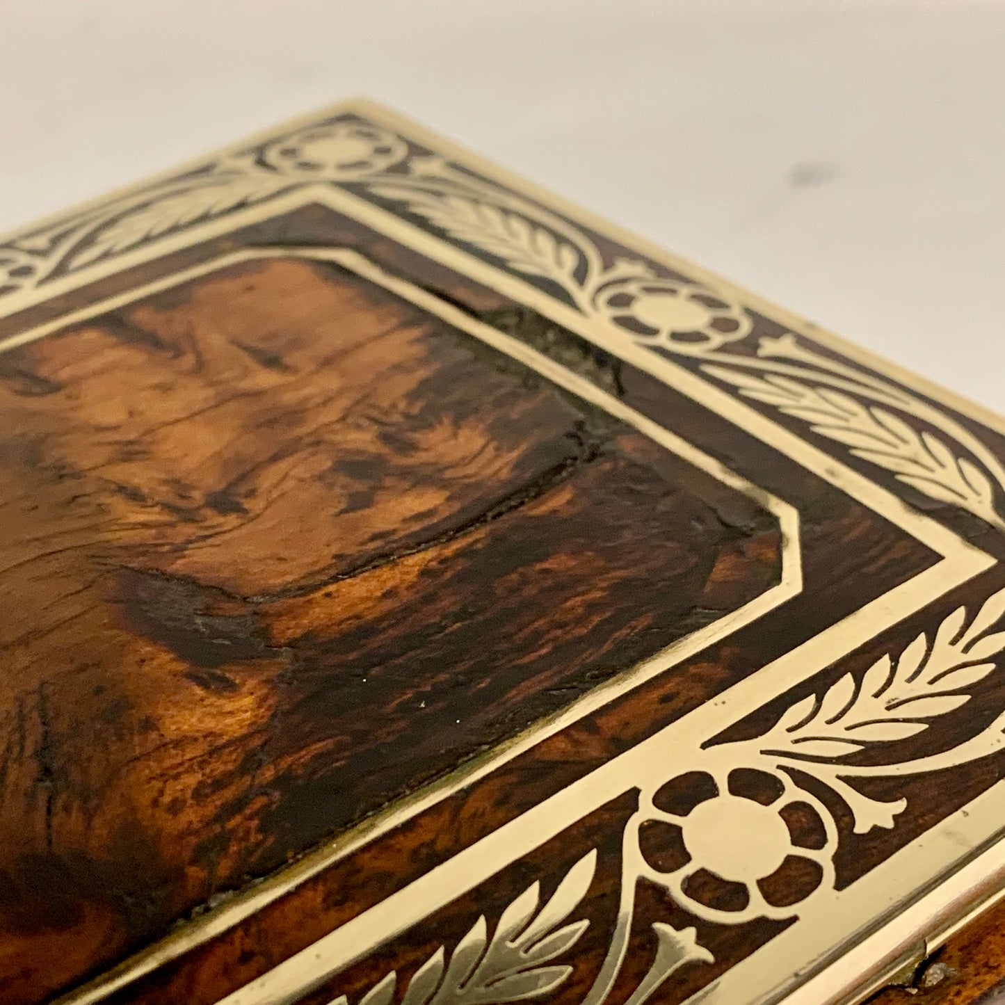 Antique Erhard &amp; Söhne Art Nouveau jewelry box from the early 1900s.