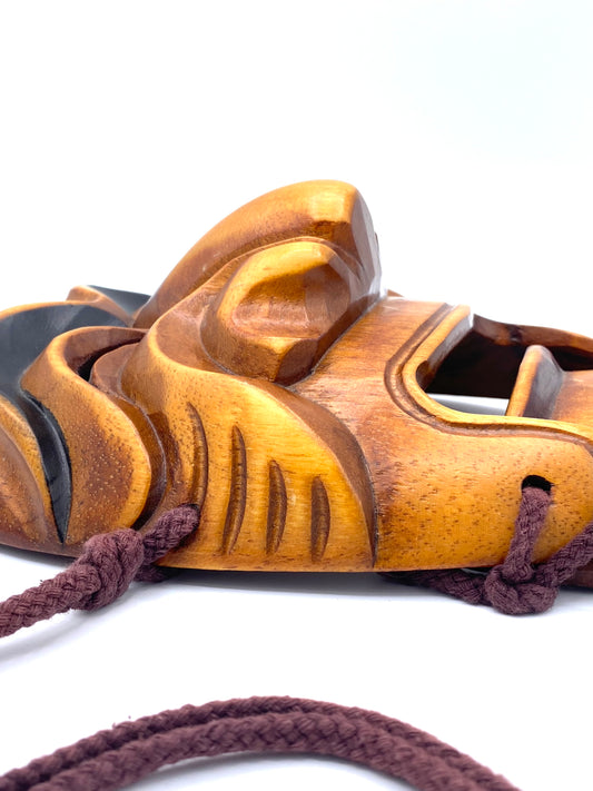 Koreansk Yangban Hahoetal-maske. Træ. 20. årh