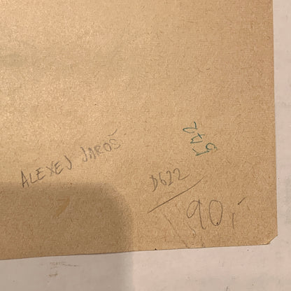 Vintage tjekkisk “La rosa blanca” filmplakat, fra 1974.