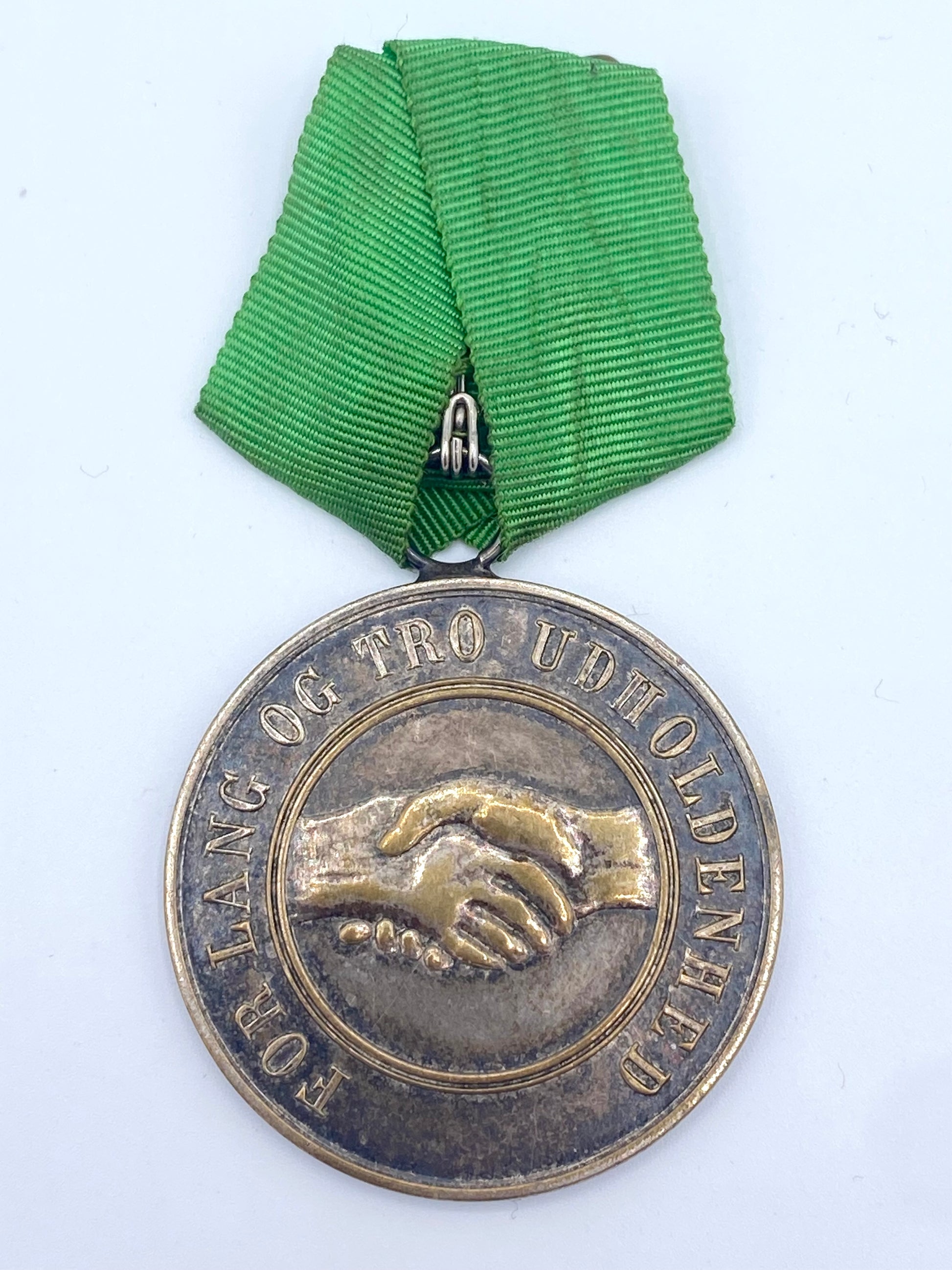 Dansk fagforenings-/organisationsmedalje “For lang og tro udholdenhed” - start/midt 20. Årh