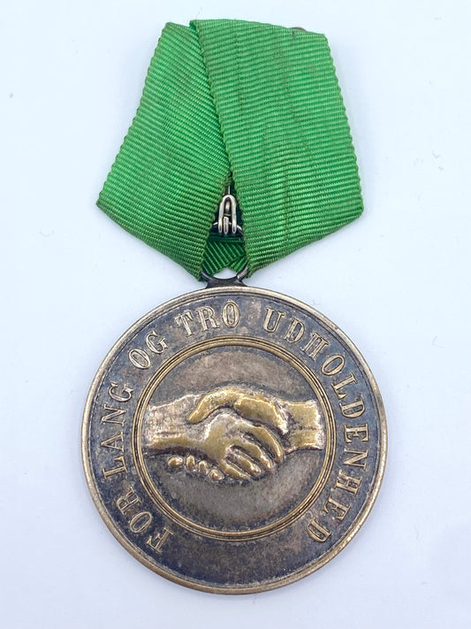 Dansk fagforenings-/organisationsmedalje “For lang og tro udholdenhed” - start/midt 20. Årh