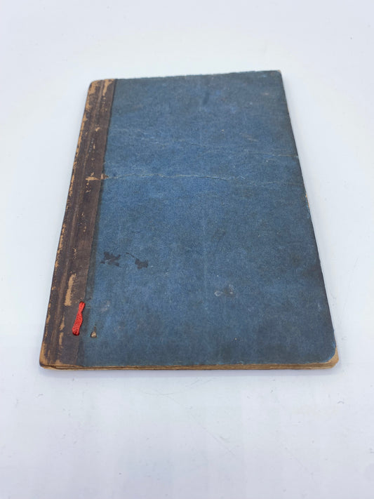 Afskedsbog / Skudsmaalsbog med lak segl. Johan Ferdinandt Svendsen. Fra 1852