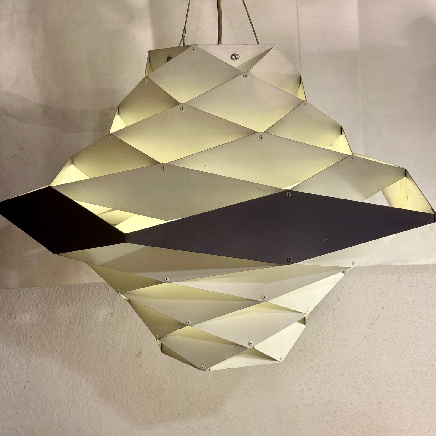 Preben Dal, large Symfoni ceiling lamp for H.Følsgaard. From the 1960s.