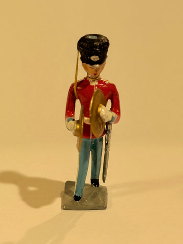 Brigadier Royal Lifeguards tin soldier musician. Cymbals.