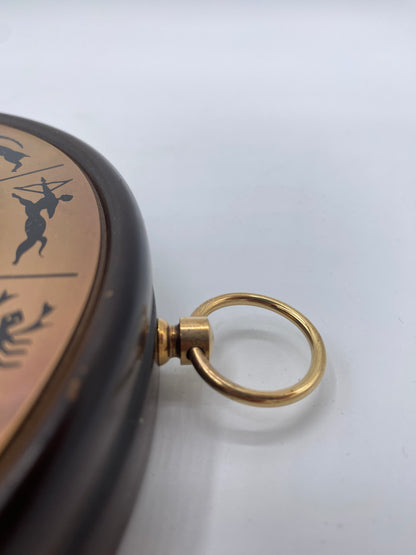 Vintage Barometer med Stjernetegn. Midt 20. Årh
