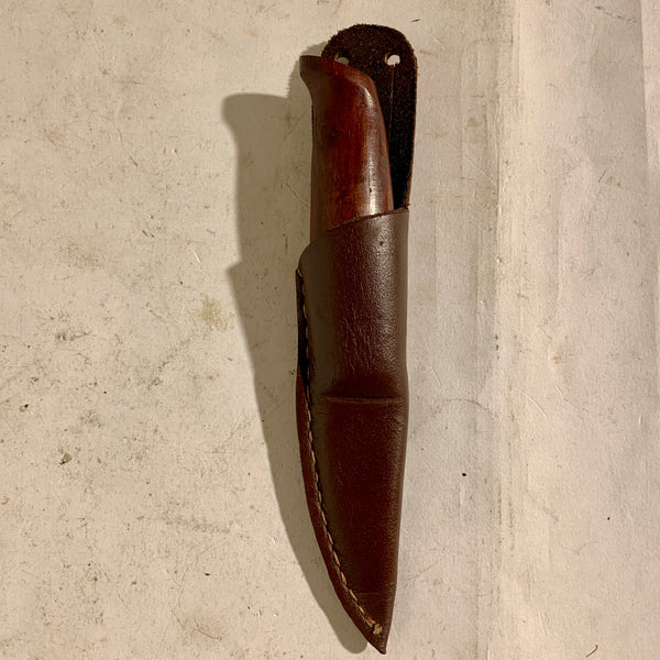 Vintage håndlavet kniv, fra slut 1900 tallet