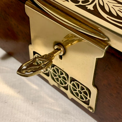 Antique Erhard &amp; Söhne Art Nouveau jewelry box from the early 1900s.