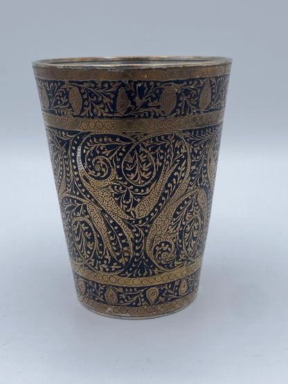 Indisk lassi-bæger, Punjab Britisk Indien. Fra 1909