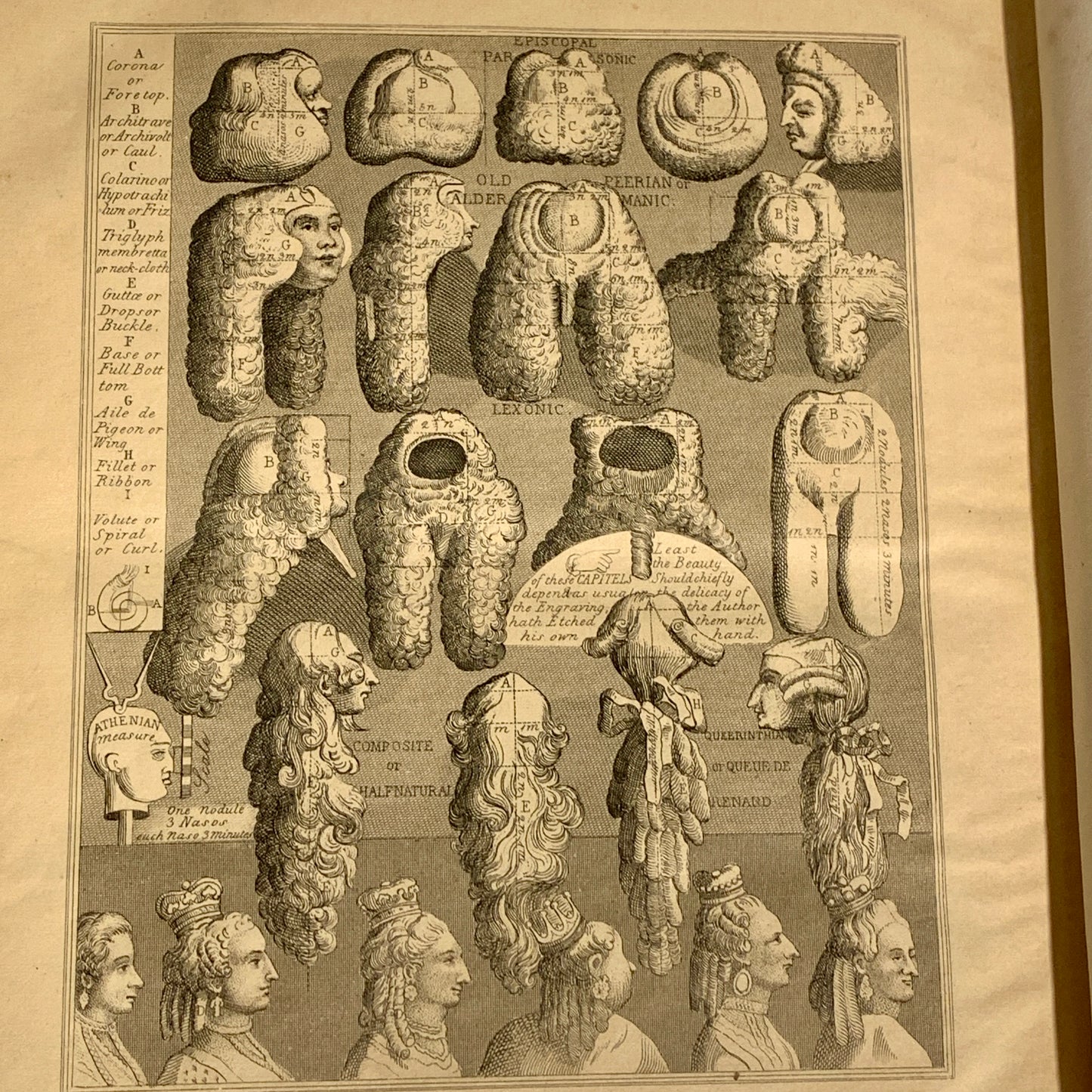 William Hogarth's Zeichnungen. Antikvarisk tysk bog. Fra 1857.