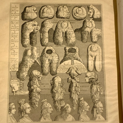 William Hogarth's Zeichnungen. Antikvarisk tysk bog. Fra 1857.