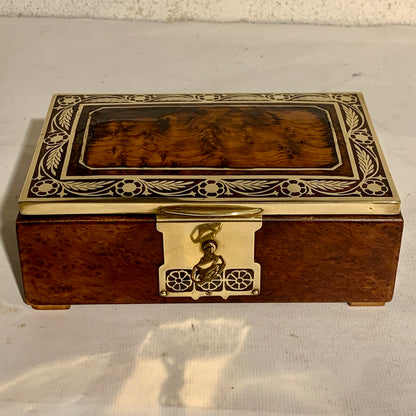 Antique Erhard &amp; Söhne Art Nouveau jewelry box from the early 1900s.