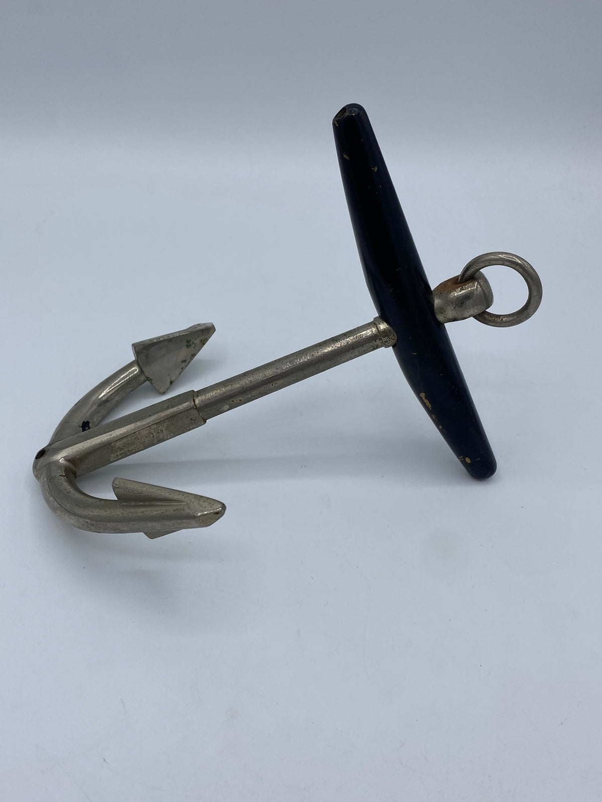 Vintage Mid-Century Maritimt Skrivebordsanker / Brevpresser. Tyskland. Ca. 1950–1970