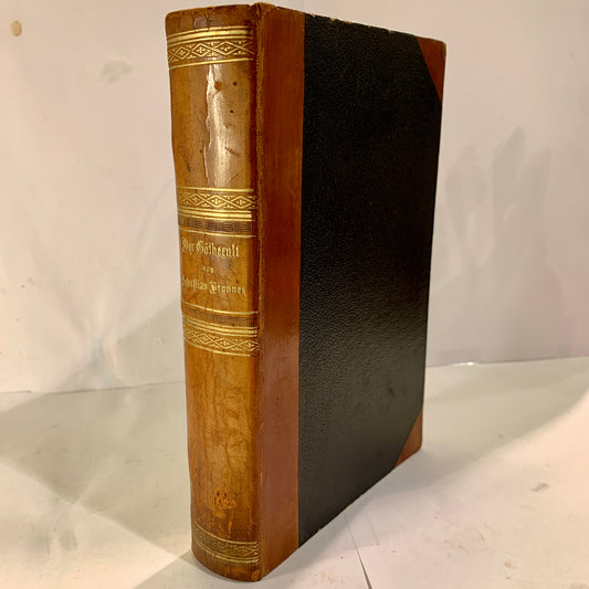 Sebastian Brunner, Der Goethecult.., 1. Udgave, fra 1889. Antikvarisk tysk bog.