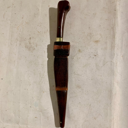 Antik Khyber Choora kniv, Afghanistan. Fra 1800 tallet.