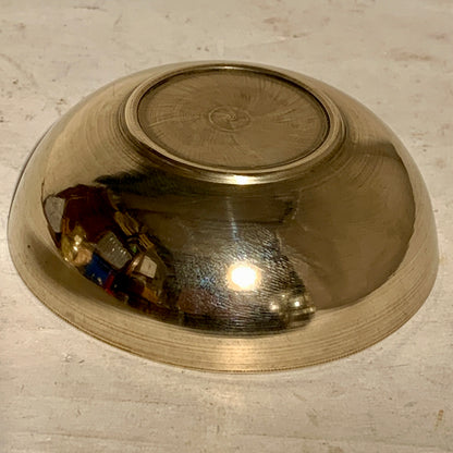 Antique Tibetan bronze singing bowl.