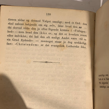 JLGrev Holstein et al. Antiquarian Danish/German collection of Catholic-Protestant debates, from 1845-1872.