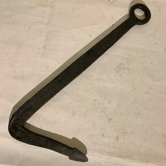 Antik færøsk grindehvals fangst krog. Fra start 1900 tallet