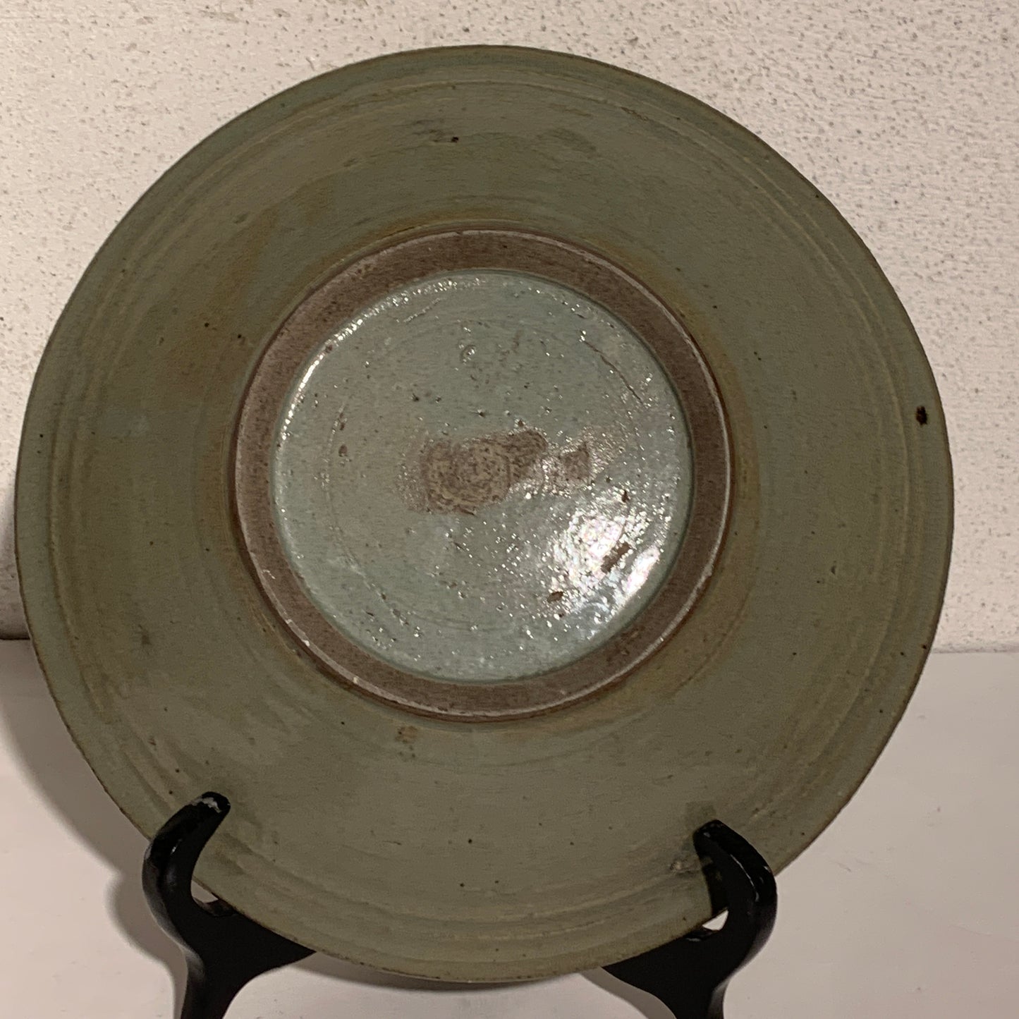 Chinese celadon dish, late Ming to early Qing dynasty (mid 17th-mid 18th century.)