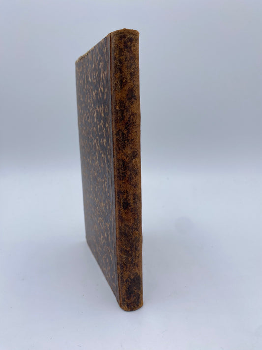 Antik stambog. Christian Petersen. Håndskrevet dansk notesbog. Fra 1885-87