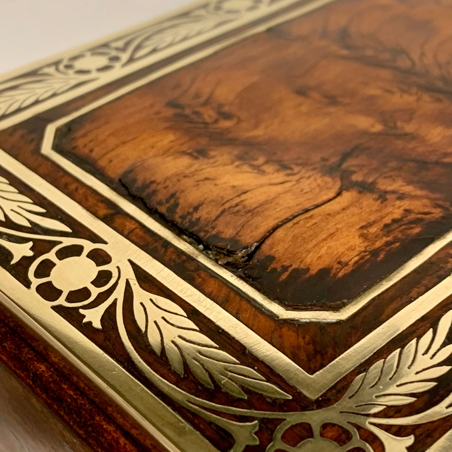 Antique Erhard &amp; Söhne Art Nouveau jewelry box from the early 1900s.