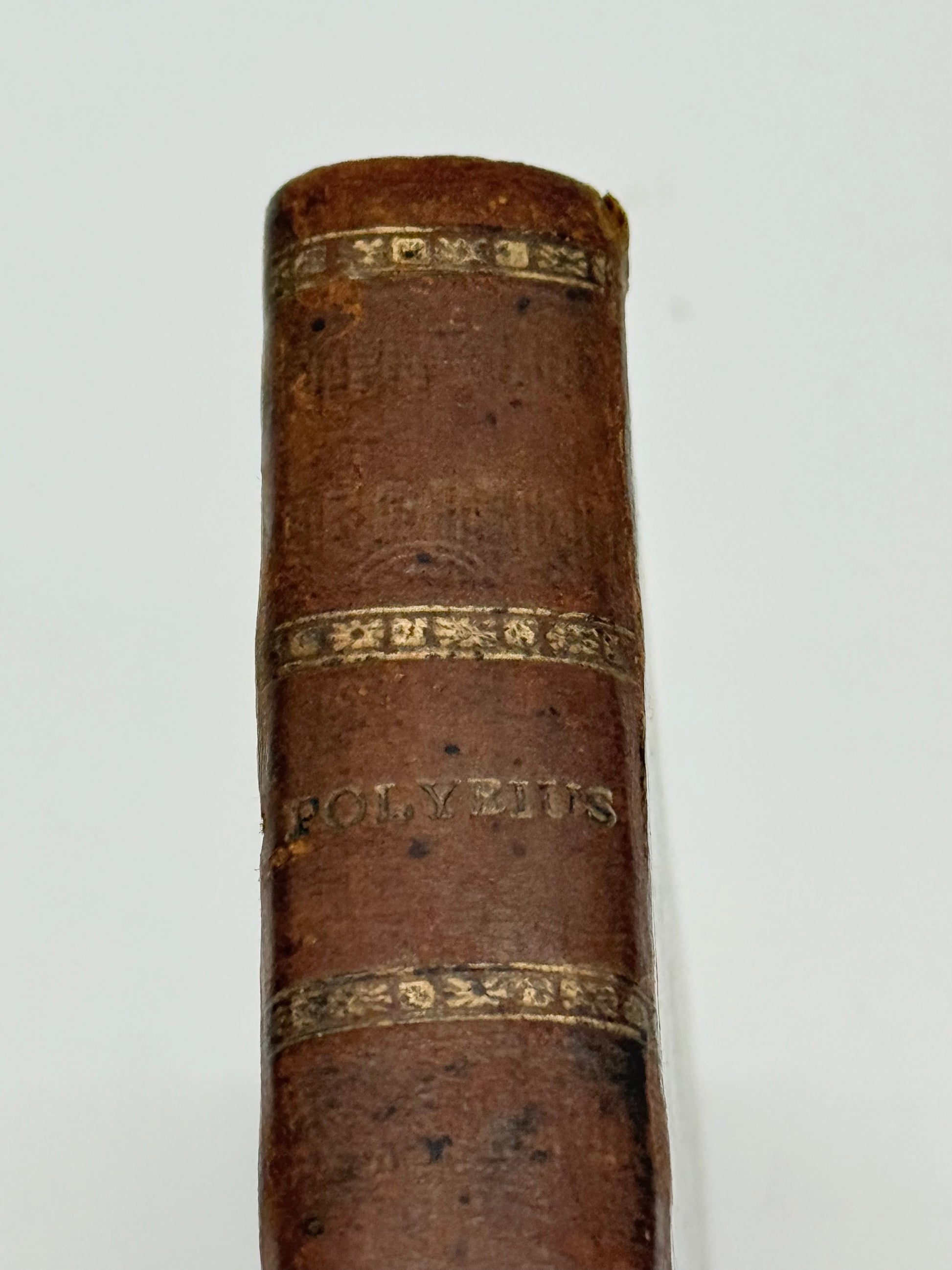 Polybius fra Megalopolis. Historiske værk. Antikvarisk svensk bog. 1. Udgave. 1. Oplag. Fra 1834