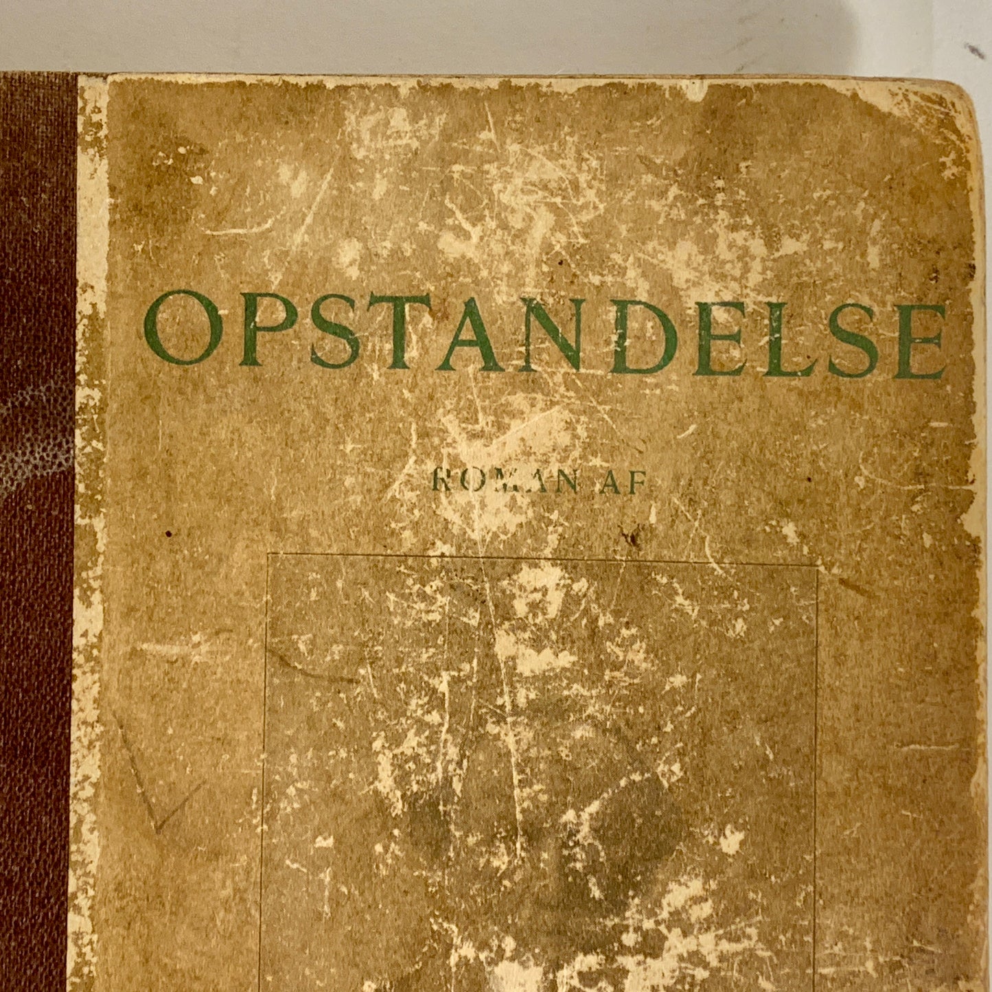Leo Tolstoy. Opstandelse. Antikvarisk norsk bog. Fra 1900.