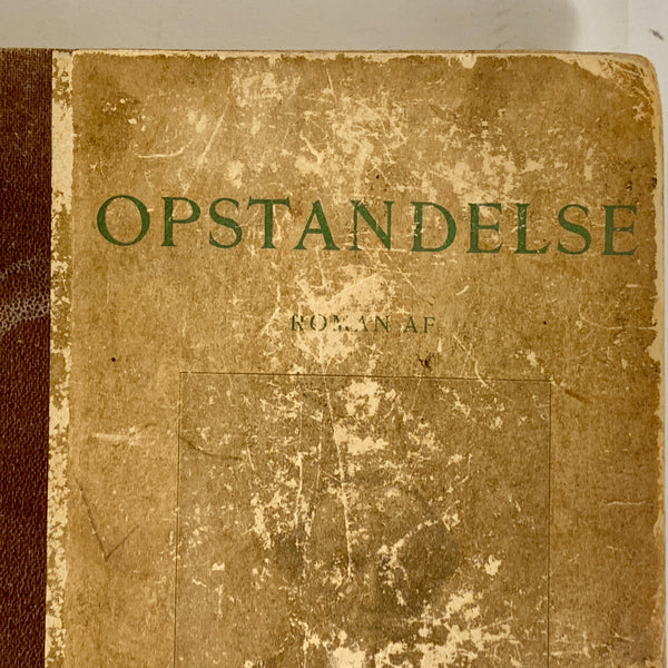 Leo Tolstoy. Opstandelse. Antikvarisk norsk bog. Fra 1900.