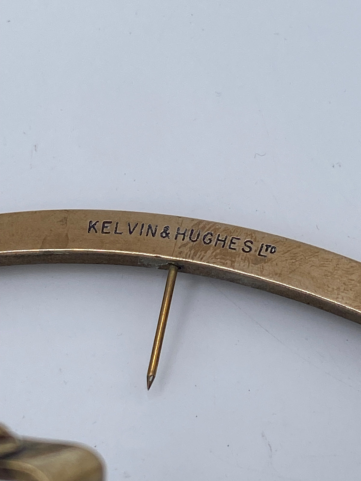 Kelvin & Hughes azimutring til skibskompas. Storbritannien. Ca. 1947-1966