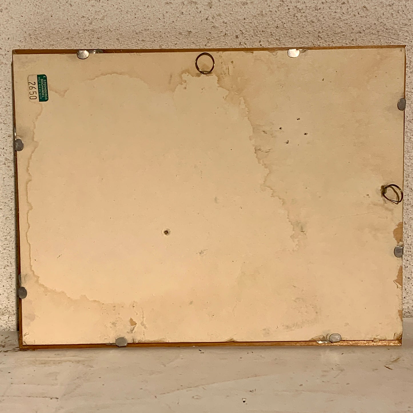 Delage. Originalt indrammet bil udklip, fra midt 1900 tallet.