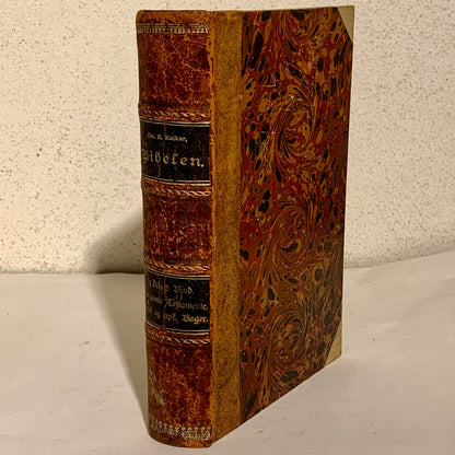 Biblen, Chr. H. Kalkar. Fra 1847. Det gamle testamente m.m.