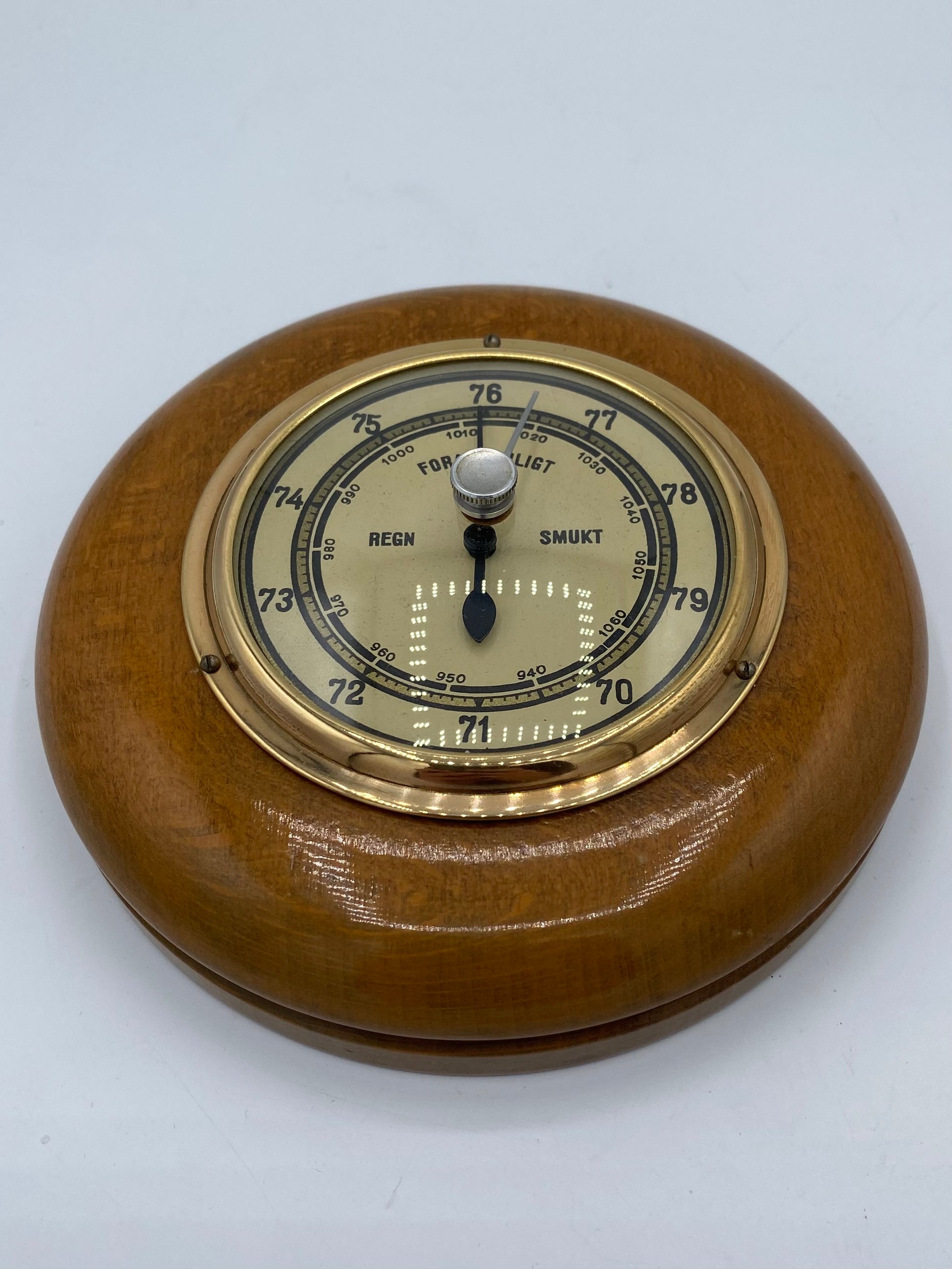 Vintage Förster Barometer. Tyskland. Midt 20. Årh