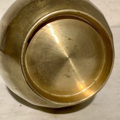 Antique Nepalese Amkhora bronze vase.