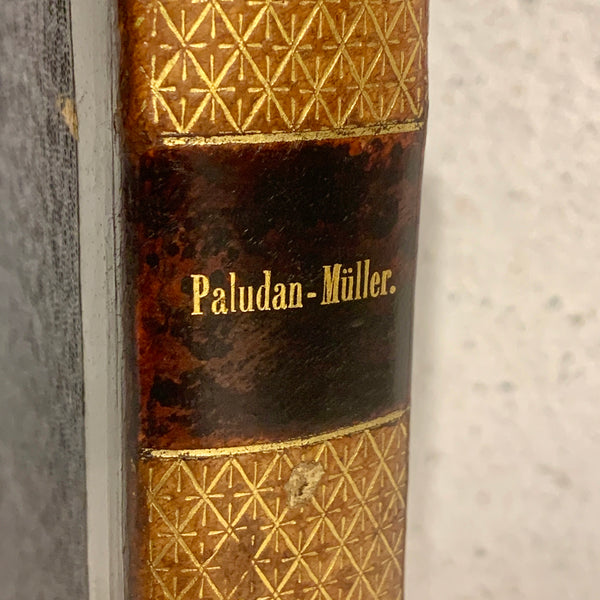 Frederik Paludan Müller. Ungdomspublikationer. Antikvarisk bog. 2.Udgave. Fra 1854.